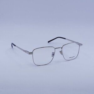 Saint Laurent SL528 005 Eyeglasses Silver 54mm Square Frame